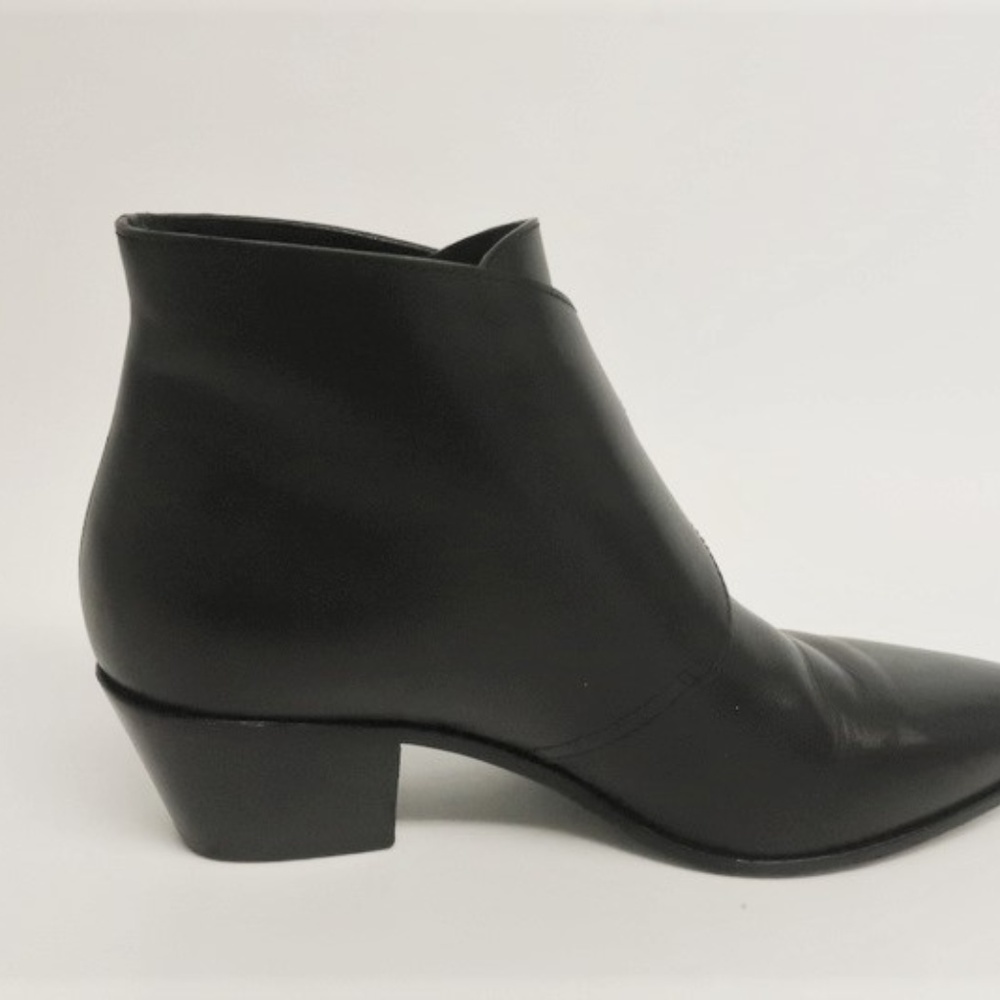 Saint Laurent Studded Double Monk Ankle Boots - Picture 4 of 8